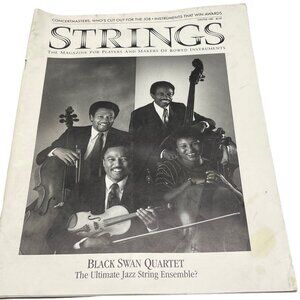 Strings magazine paperback 1989 copyright English David Lusterman 79 pages READ